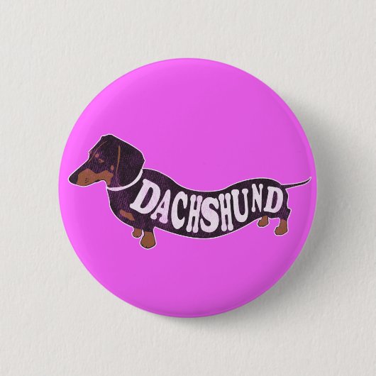 Dachshund  Button (Voorkant)