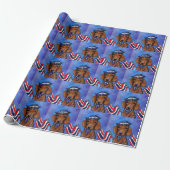 Dachshund Cadeaupapier (Uitgerold)