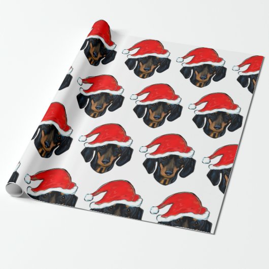 DACHSHUND CADEAUPAPIER (Uitgerold)