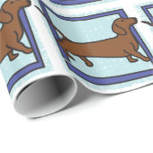 Dachshund Cadeaupapier (Rol Hoek)