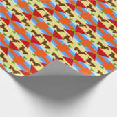 Dachshund Cadeaupapier (Hoek)