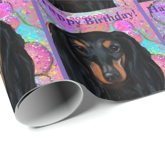 DACHSHUND CADEAUPAPIER (Rol Hoek)