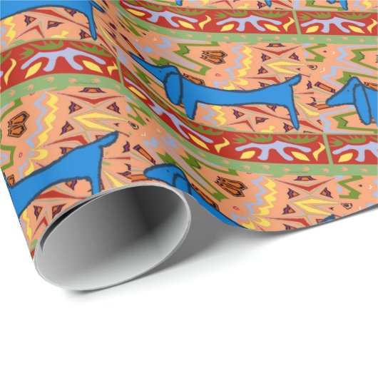 Dachshund Cadeaupapier (Rol Hoek)