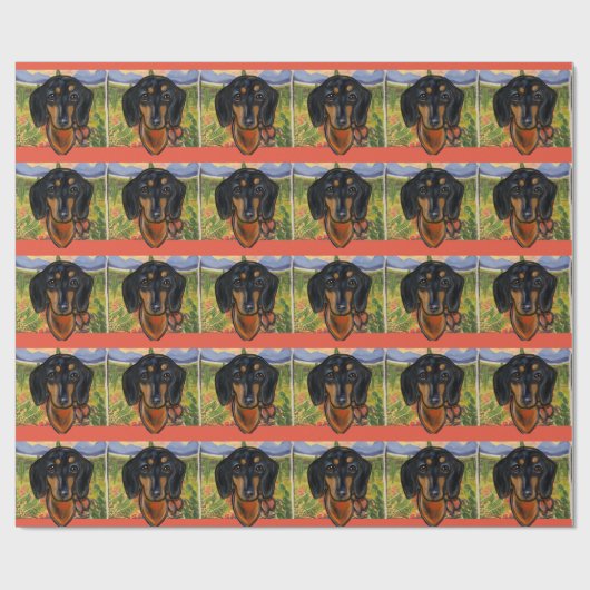 DACHSHUND CADEAUPAPIER (Vlak)