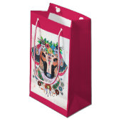 Dachshund cadeautas (Voorkant Gekanteld)