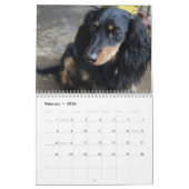 Dachshund Calendar 2023 Gepersonaliseerd Foto's Kalender (Feb 2026)
