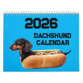 Dachshund Calendar Kalender (Hoes)