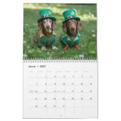 Dachshund Calendar Kalender (Mar 2027)