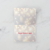 Dachshund Carrousel Kerst Kaart (Binnen)