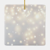 Dachshund Carrousel Kerstmis Keramisch Ornament (Achterkant)