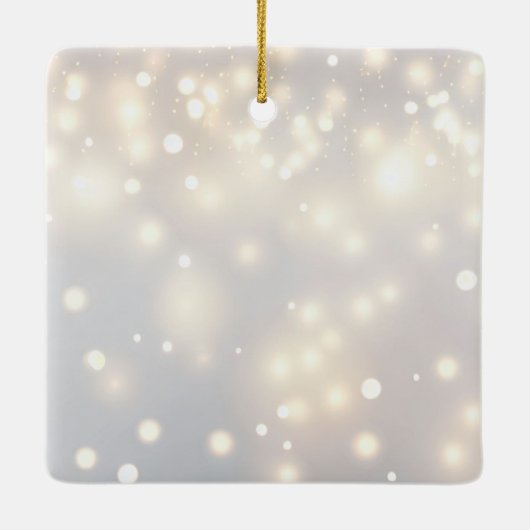 Dachshund Carrousel Kerstmis Keramisch Ornament (Achterkant)