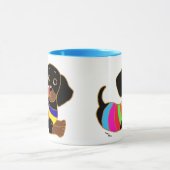 Dachshund Cartoon 2 Mok (Midden)