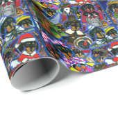 Dachshund Cartoons Cadeaupapier (Rol Hoek)