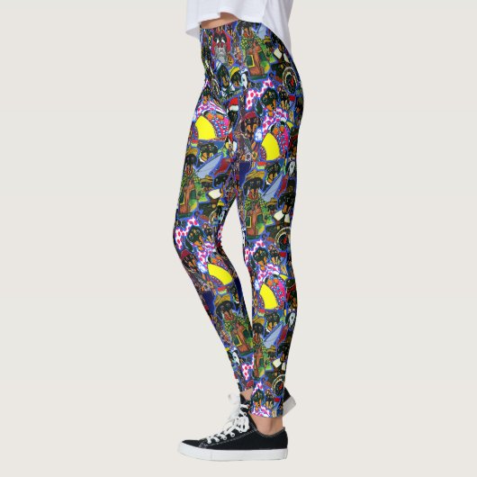 Dachshund Cartoons Leggings (Links)