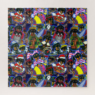 Dachshund Cartoons Legpuzzel