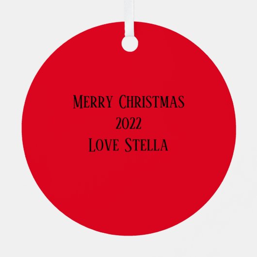 Dachshund Ceramic Ornament (Achterkant)