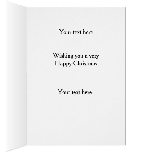 Dachshund 'Cheese Tax' Christmas card (Binnen (Rechts))