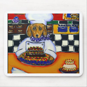 Dachshund Chef Muismat