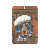 Dachshund Chefs Luchtverfrisser (Voorkant)