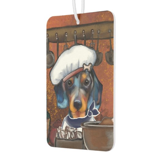 Dachshund Chefs Luchtverfrisser (Links)