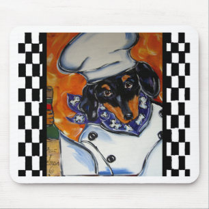 Dachshund Chefs Muismat