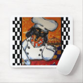 Dachshund Chefs Muismat (Met muis)