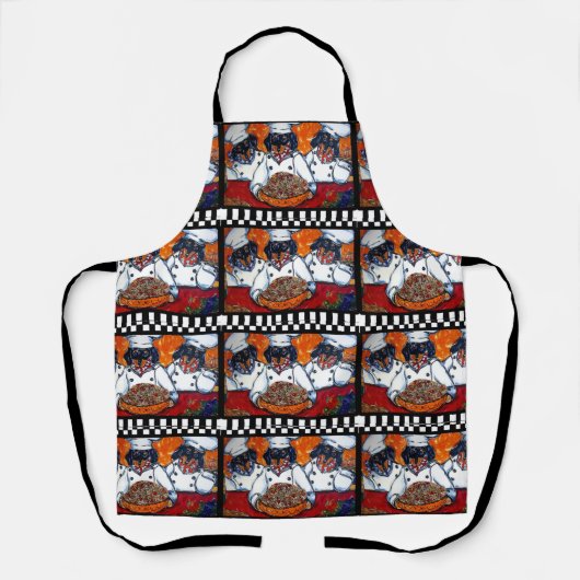 Dachshund Chefs Schort (Voorkant)