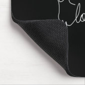 Dachshund Chiweenie Wiener Dog Love Art Sketch Muismat (Hoek)