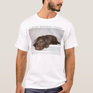 Dachshund Chocolate Longcoat Pup T-shirt