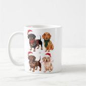 Dachshund Christmas Dog Mom Lover Xmas Gift  Koffiemok (Links)