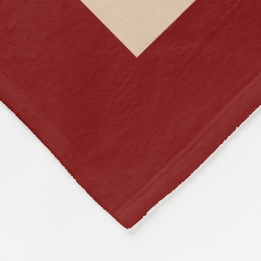 Dachshund christmas fleece deken (Hoek)