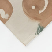 Dachshund christmas fleece deken (Hoek)