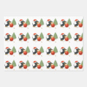 Dachshund Christmas Wrapping Paper Set of 3 (Voorkant 3)