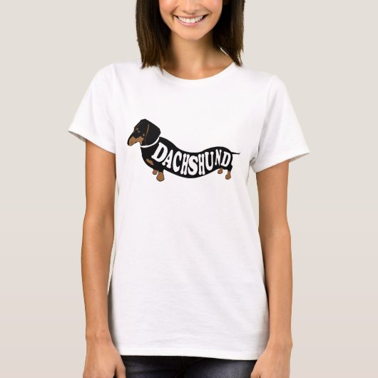 dachshund_clean t-shirt (Voorkant)