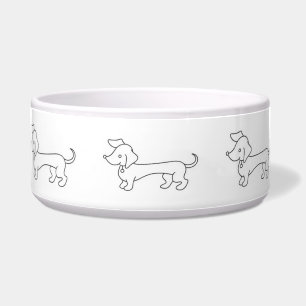 Dachshund Clipart Voerbakje