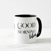 Dachshund close-up Mok met uw naam (Voorkant rechts)