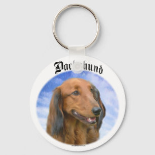 Dachshund Clouds Sleutelhanger