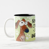 Dachshund Coffee Lover Mok (Links)