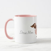 Dachshund Coffee Mok| Doxie Cup Mok (Links)
