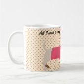 Dachshund Coffee Mok Doxie Lover Gift (Links)
