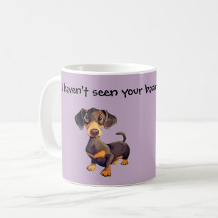 Dachshund Coffee Mok Funny Wiener Dog Gift