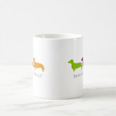 Dachshund Color My World Koffiemok (Center)