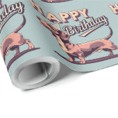 Dachshund Colorful Cadeaupapier (Rol Hoek)