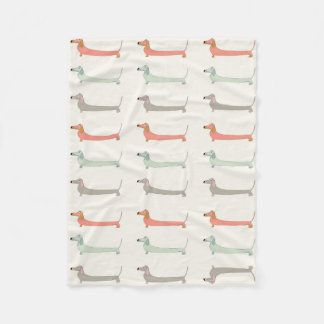 Dachshund Cozy Throw Fleece Deken