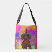 Dachshund Crossbody Tas (Voorkant)