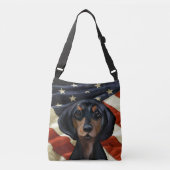 DACHSHUND CROSSBODY TAS (Voorkant)