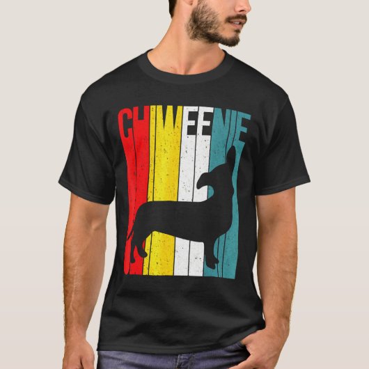 Dachshund Cute Chiweenie Dog T-shirt (Voorkant)