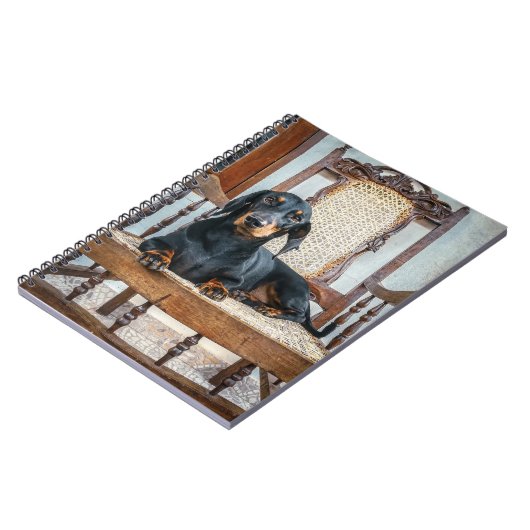 Dachshund Cute Notitieboek (Linkerzijde)