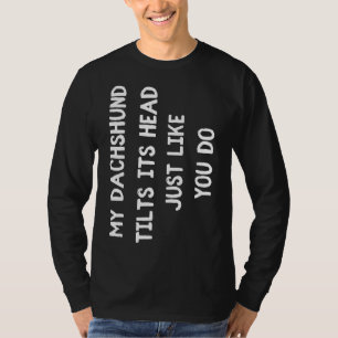 Dachshund Cute Women Mannen Kinder T-shirt
