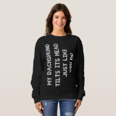 Dachshund Cute Women Mannen Kinder Trui (Voorkant volledig)